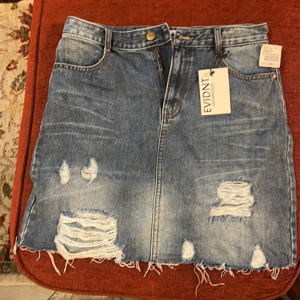 Evidnt Denim Skirt